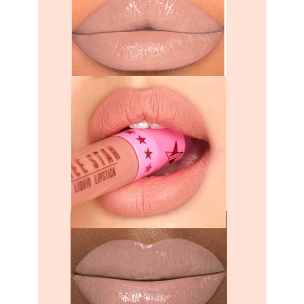 Jeffree Star Supreme Gloss Lip Gloss Nude Shade Full Size NIB Celebrity Skin